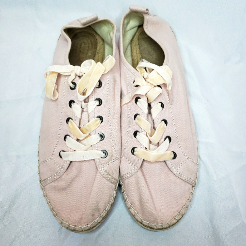SeaVees Pink Espadrille Sneakers 9.5